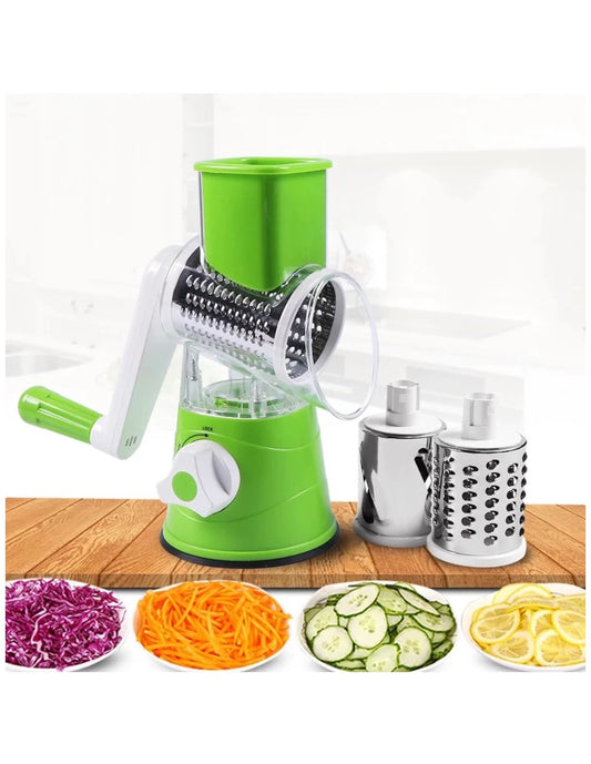 tabletop drum grater Manual Vegetable Cutter Slicer Multifunctional Round Slicer Gadget Multifunction