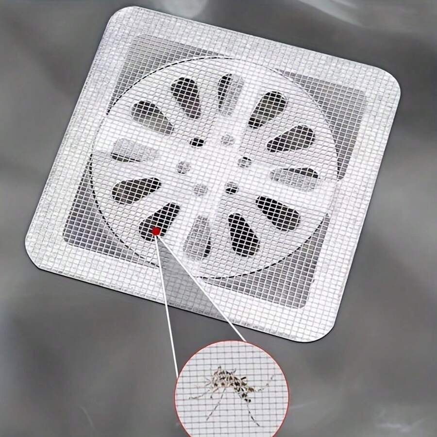 (pack Of 10) Multifunctional Net Sticker Drainer Net For Bathroom - Kitchen