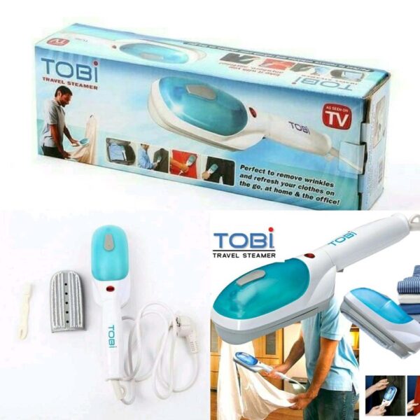 Portable TOBI Steamer Iron,steam ironing.