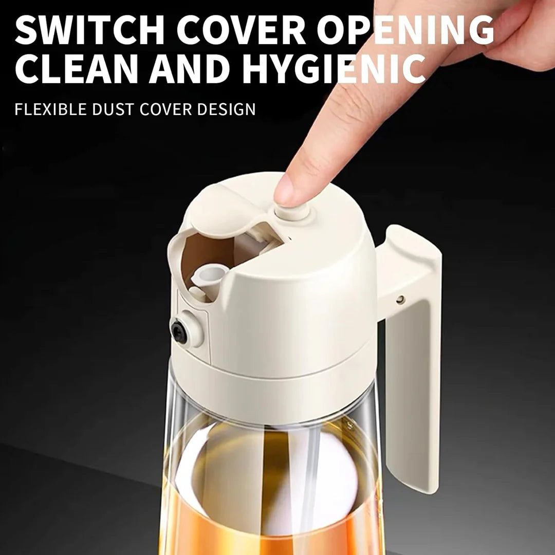 2 in 1 Oil Spray Jug - 470ml (Random Color)