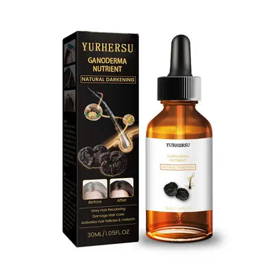 Anti-Greying Hair spray , Drakkar spray for Hair, Organic Ganoderma, Inverted