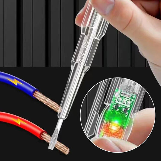 Led tester Voltmeter Power Detector Electrical Screwdriver Indicator without box