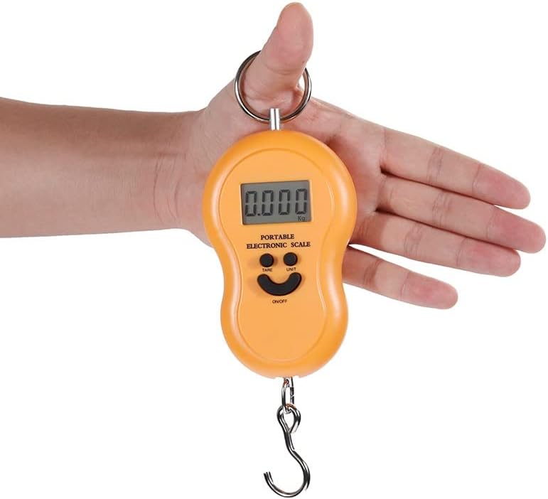 Utility Luggage Scale 50Kg Mini Digital Scale for Fishing Luggage Travel Weighting