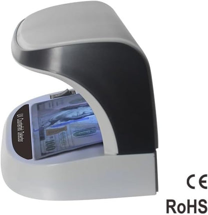 Portable Handy Small UV Counterfeit Detector Bank Note Detector Money Checker with