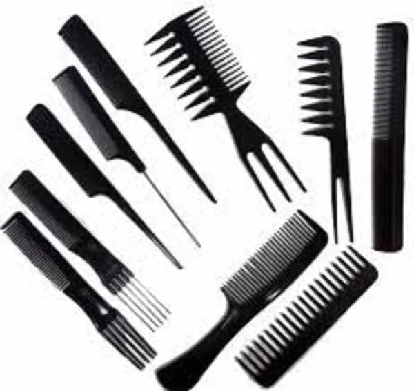 (10 Pcs) Multipurpose Salon Hair Styling Hairdressing hairdresser Barber Combs Professional Comb