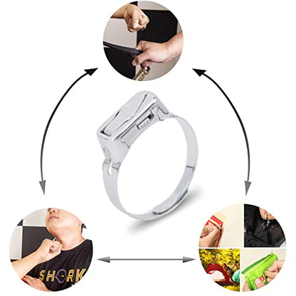 Adjustable Self Defense Ring - Self Defense Ring Knife - Hidden Blade