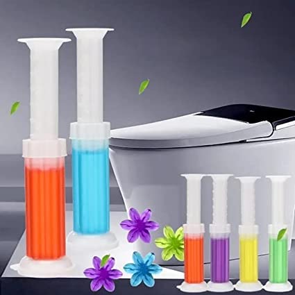 Toilet Cleaning Stamp Gel Toilet Injection Gel Flower Bathroom Cleaner Toilet