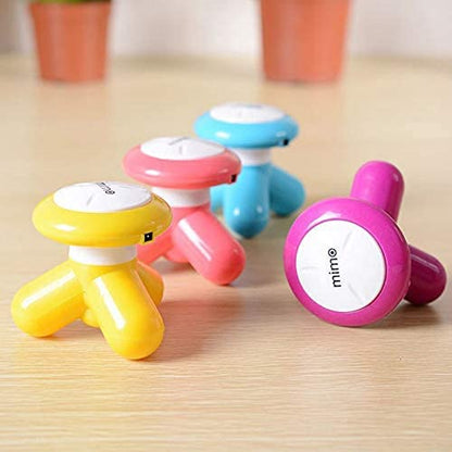 Mini Handled Wave Vibrating Massager Full Body Massager Electric/USB (Random Color)