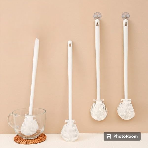 Multifunctional Silicone Bottle Brush - Eco-Friendly, Flexible, and Durable Cleaning Brush for