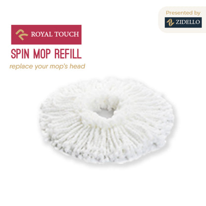 Spin Mop Refill - Extra Head, Additional Microfiber Mop Refill