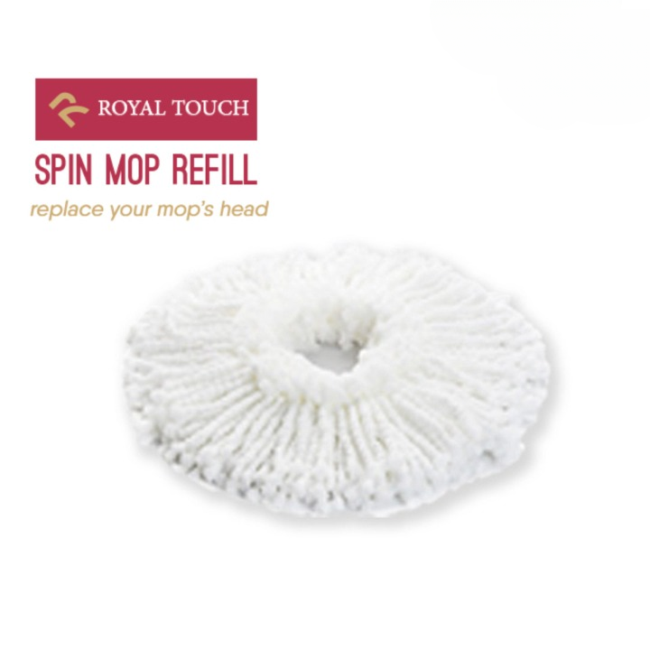 Spin Mop Refill - Extra Head, Additional Microfiber Mop Refill
