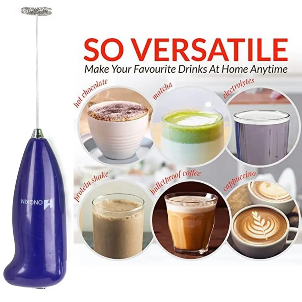 Electric Egg Beater Milk Drink Coffee Whisk Mixer Foamer Mini Handle Stirrer