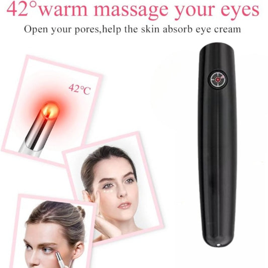 Mini Massager Battery Operated Eye Massager Anti Aging Wrinkle Dark