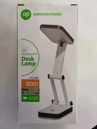DP LED 666 - Portable Folding LED Desk Lamp with Adjustable Brightness