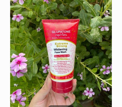 Glupatone Whitening Face Wash GS 120 - Extreme Strong Powerful Whitening for