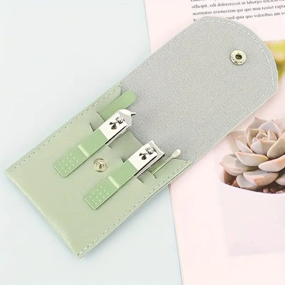 4 in 1 Professional Manicure Set 4-Piece Stainless Steel Nail Care Kit