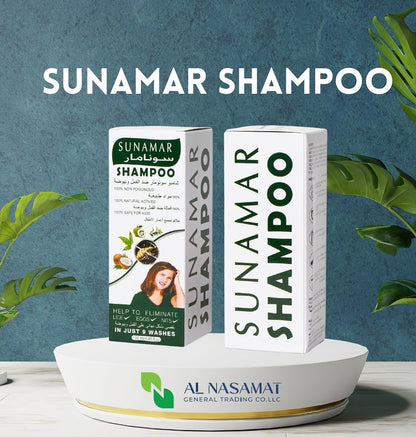 Sunamar Herbal Lice Treatment Shampoo Non-Toxic &amp; Kid-Friendly | Best Quality