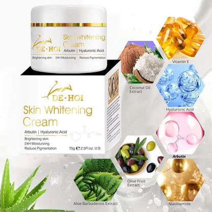 DE HOI Skin Whitening Cream Brightening &amp; Moisturizing Face and Body