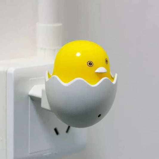 Automatic Little Yellow Duck Night Light | Yellow Duck With Egg Shape