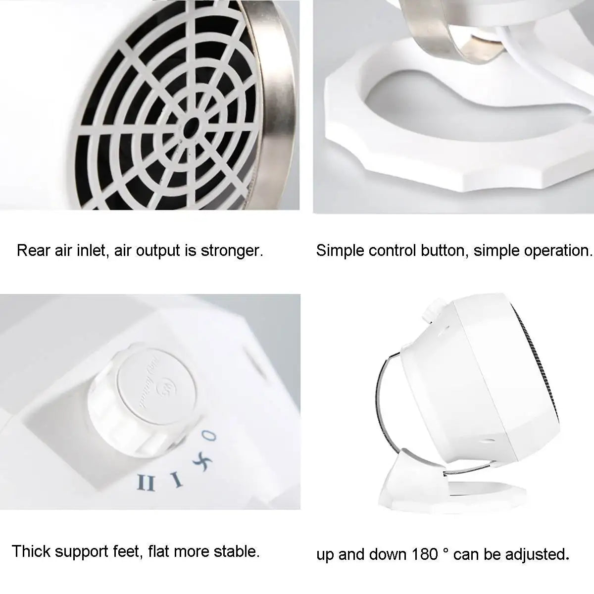 Miniature heater model WG-089.. Flexible 1800W Portable Electric Heater Fan Winter