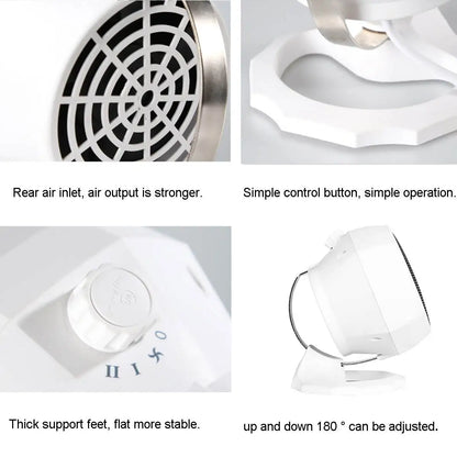 Miniature heater model WG-089.. Flexible 1800W Portable Electric Heater Fan Winter