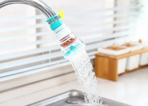 Adjustable Rotating Faucet Anti-splash Water-saving Valve Filter Tap Kitchen Device Head Swivel