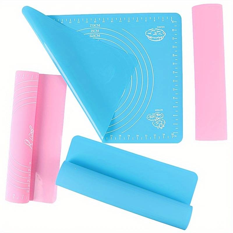 Silicone Baking Mat With Measurements Heat Resistant Cookie Sheet Oven Liner |