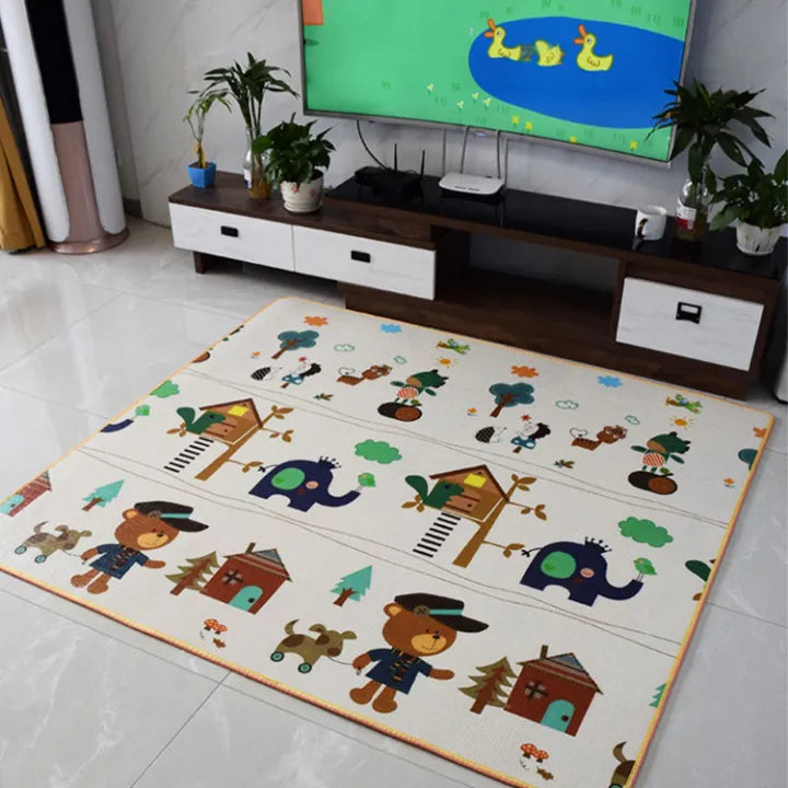 Crawling Mat for Baby Floor Play Mat Double-Sided Baby Playmat Foam Reversible