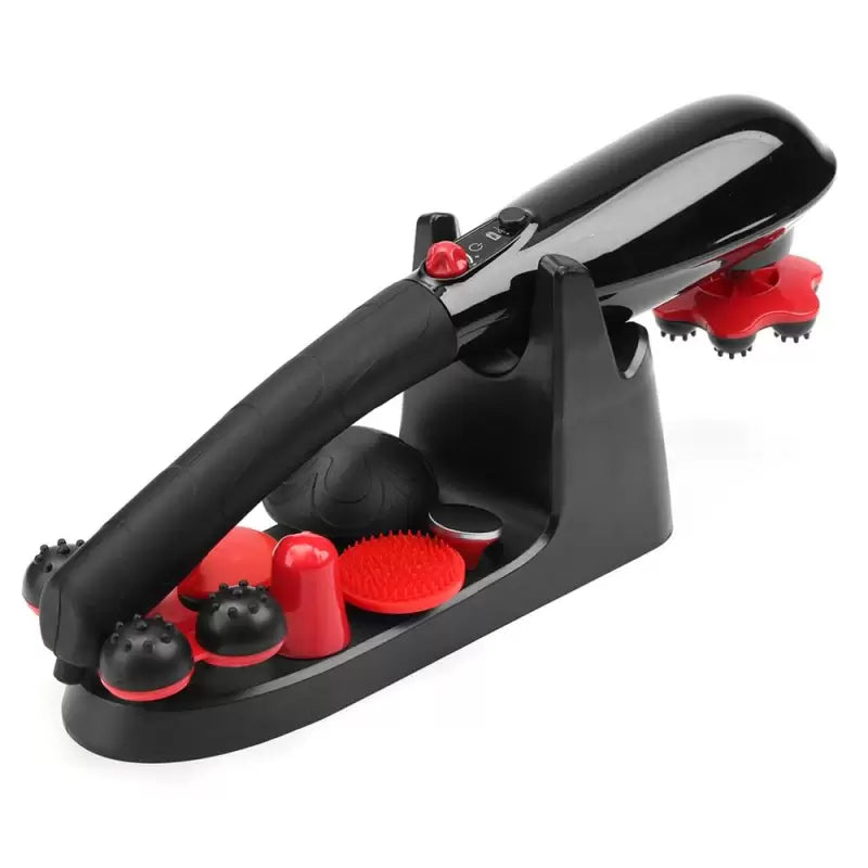 Blue idea Rechargeable Cordless Massager with different heads | Deep Massager for
