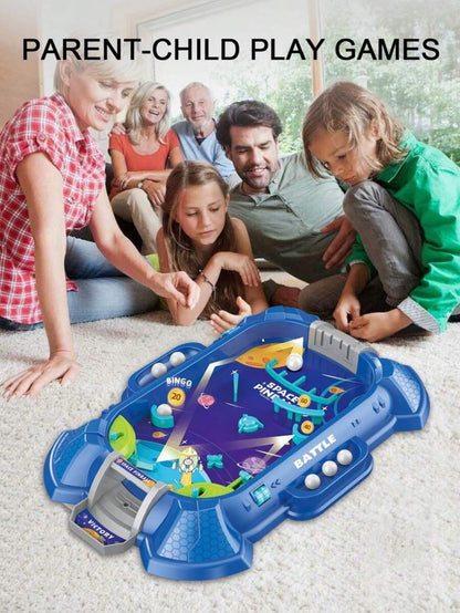 Space Marbles Pinball Table Top Board Game