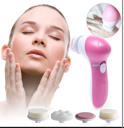 5 in 1 Facial Electric Cleanser and Massager, Electric Machine
