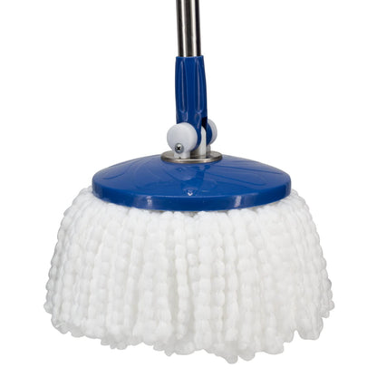 (PACK OF 3)Spin Mop Refill - Extra Head, Additional Microfiber Mop Round