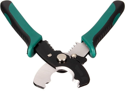 8 Inch Wire Stripper Cable Cutting Scissor Stripping Pliers Cutter Hand Tools