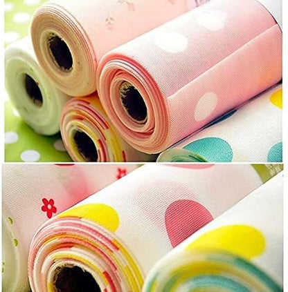 Refrigerator Mats Shelf Liners Fridge Mats Drawer Table (- size 45x160cm