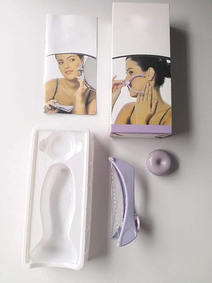 Eyebrow Threading Tool Modern Plastic Cotton Facial &amp; Body Hair Remover