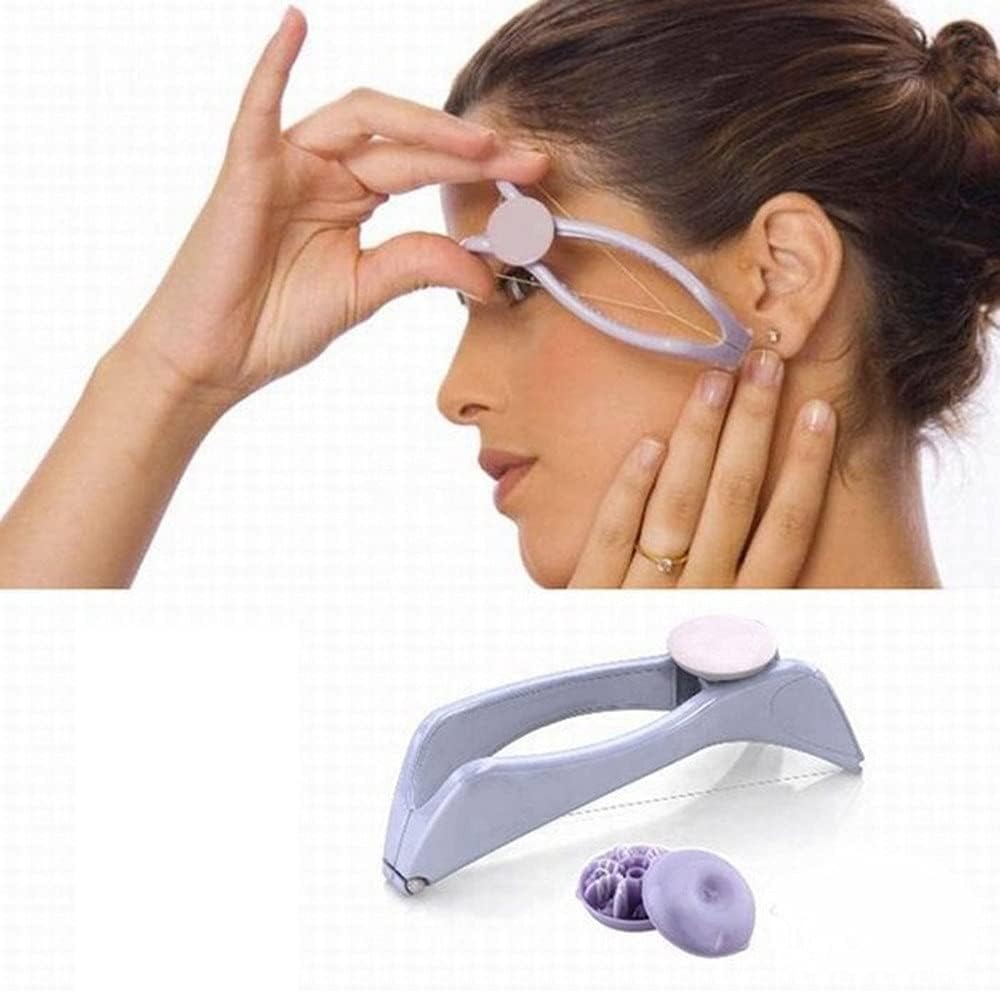 Eyebrow Threading Tool Modern Plastic Cotton Facial &amp; Body Hair Remover