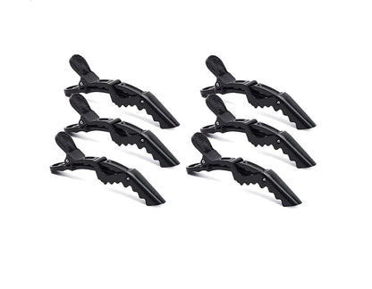 (Pack Of 6) Professional Hair Sectioning Crocodile Hairdressing Clips For Women