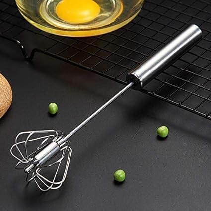 Hand Pressure Semi-automatic Egg Beater Kitchen Accessories Tools Self Turning Cream