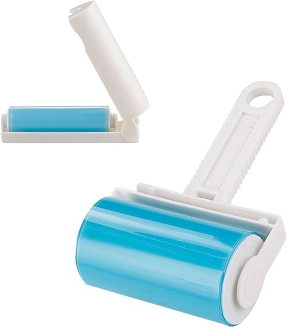 Roller Dog Cat Hair Remover - Reusable Sticky Washable Pet Hair Roller