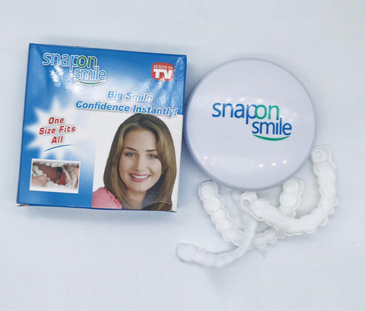 Snap-On smile for Beautiful Smiles Temporary Comfort Fit Whitening Instant Transformation for