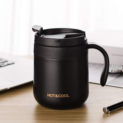 Coffee Mug with Handle 850ml Insulated Stainless Steel Coffee Travel Mug/(random color)