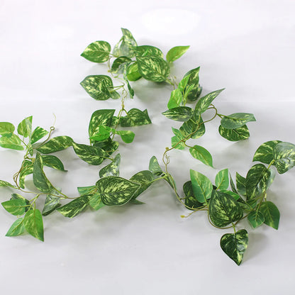 Green leaves bail Greenhome Plant Simulated Wide Application Plastic Decorative Green Vine