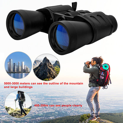 100x180 High Power Auto Focus Binoculars BAK4 Hunting Monoculars Night Vision (Random