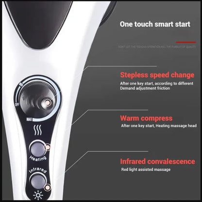 Double Head Full Body Massager Machine Variable Speed Far Infrared |