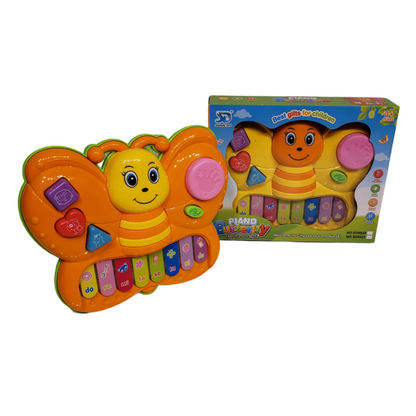 Musical Piano Butterfly With Light Sound | Musical Piano For Kids -