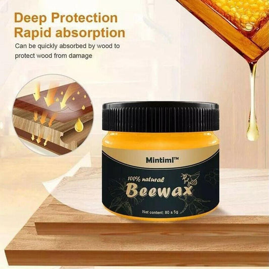 Beewax Furniture Polish 85ml - Beewax Wood Polish &amp; Shiner - Wooden
