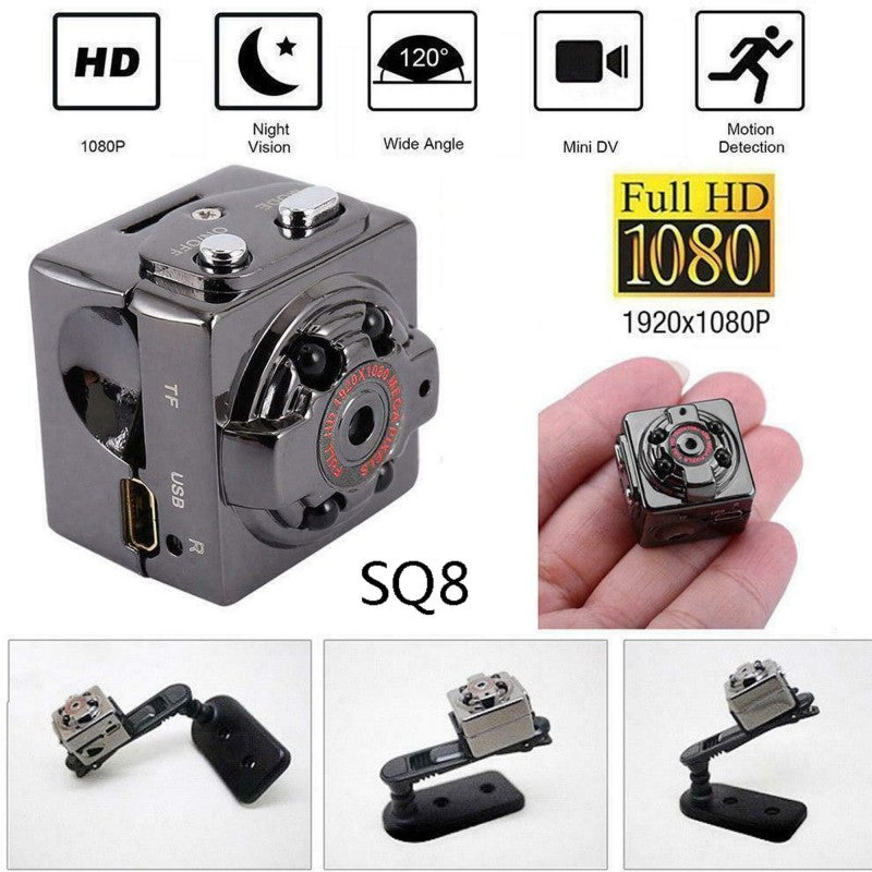 Hidden Mini Camera Sq8 Night Vision | SQ8 Mini Spy Camera 1080P,