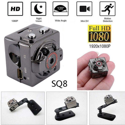 Hidden Mini Camera Sq8 Night Vision | SQ8 Mini Spy Camera 1080P,