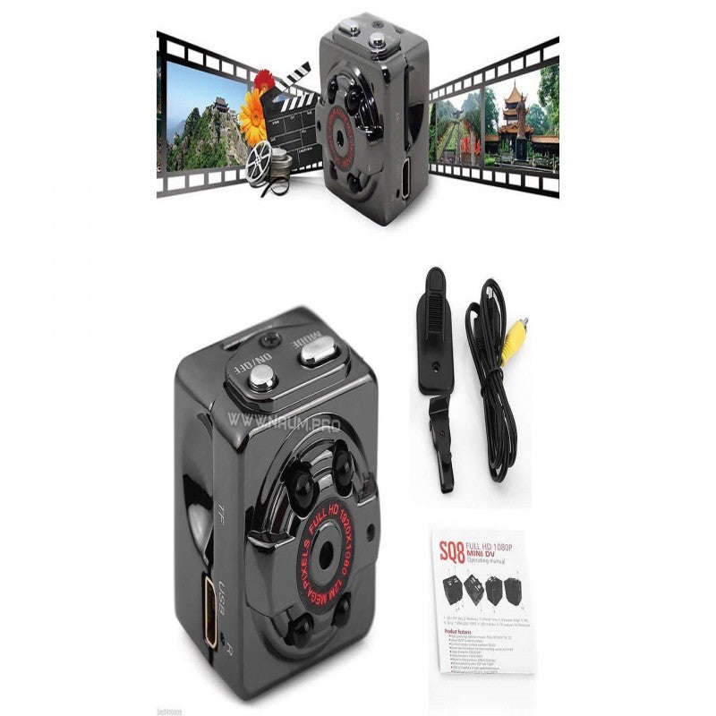 Hidden Mini Camera Sq8 Night Vision | SQ8 Mini Spy Camera 1080P,