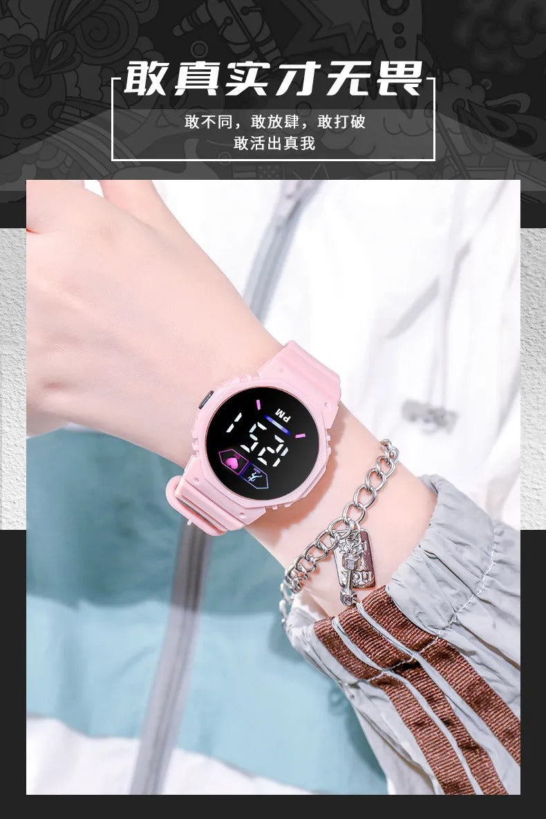 Electronic Watch Digital LED Display | Power-saving Multifunctional Precise Time | Casual